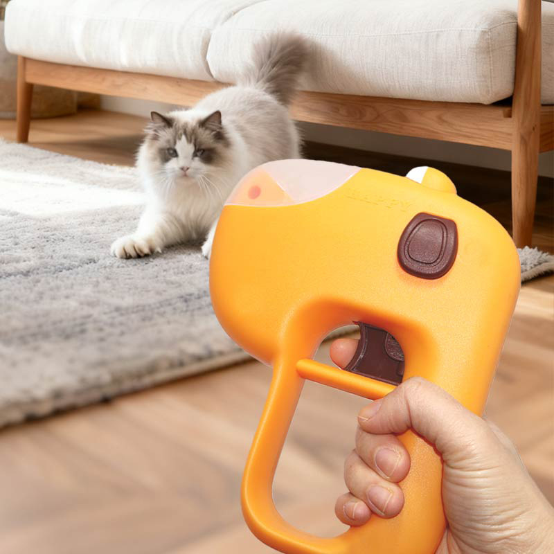 Dog Puzzle Feeder Toy - Interactive Pet Toy Launcher w/ Treat