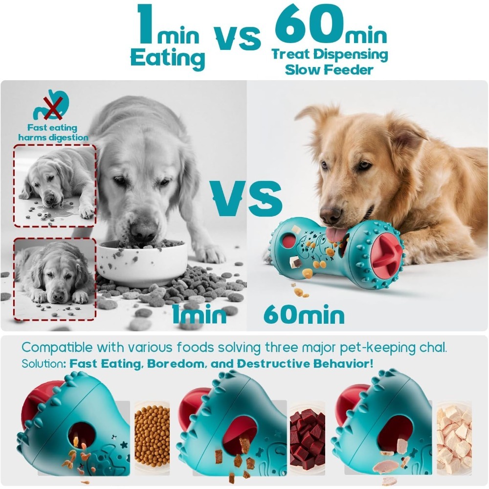 Interactive Dog Toys Adjustabl - Indestructible Dog Chew Toy recension och pris