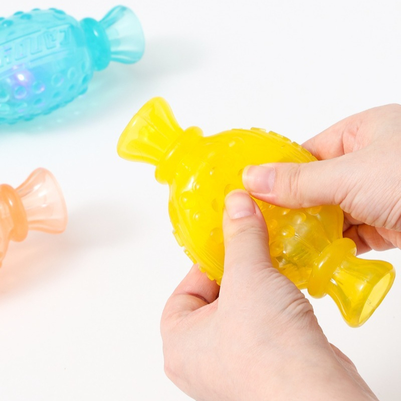 Pet Dog Chew Toy Squeaky Bite- - Interactive Squeaky Plush Dog Toy recension och pris