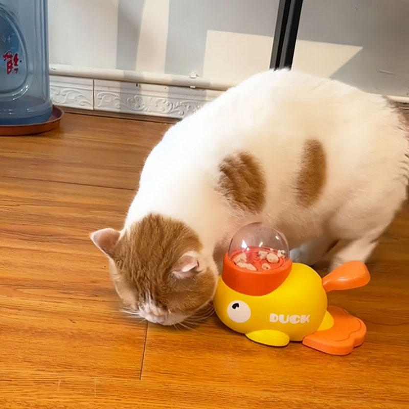 Yellow Duck-Shaped Interactive - Dog Puzzle Feeder Toy recension och pris