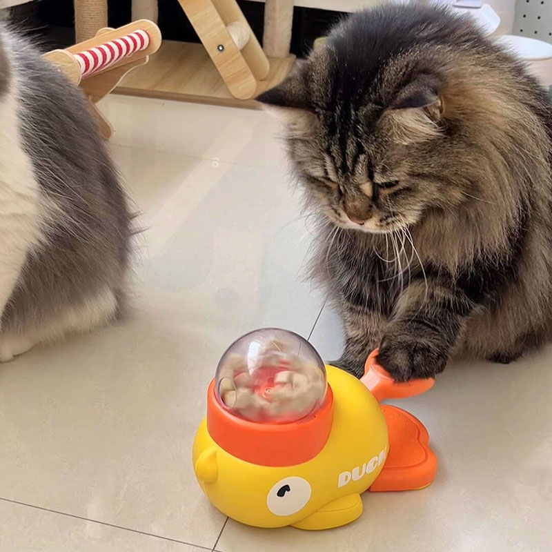 Yellow Duck-Shaped Interactive - Dog Puzzle Feeder Toy recension och pris