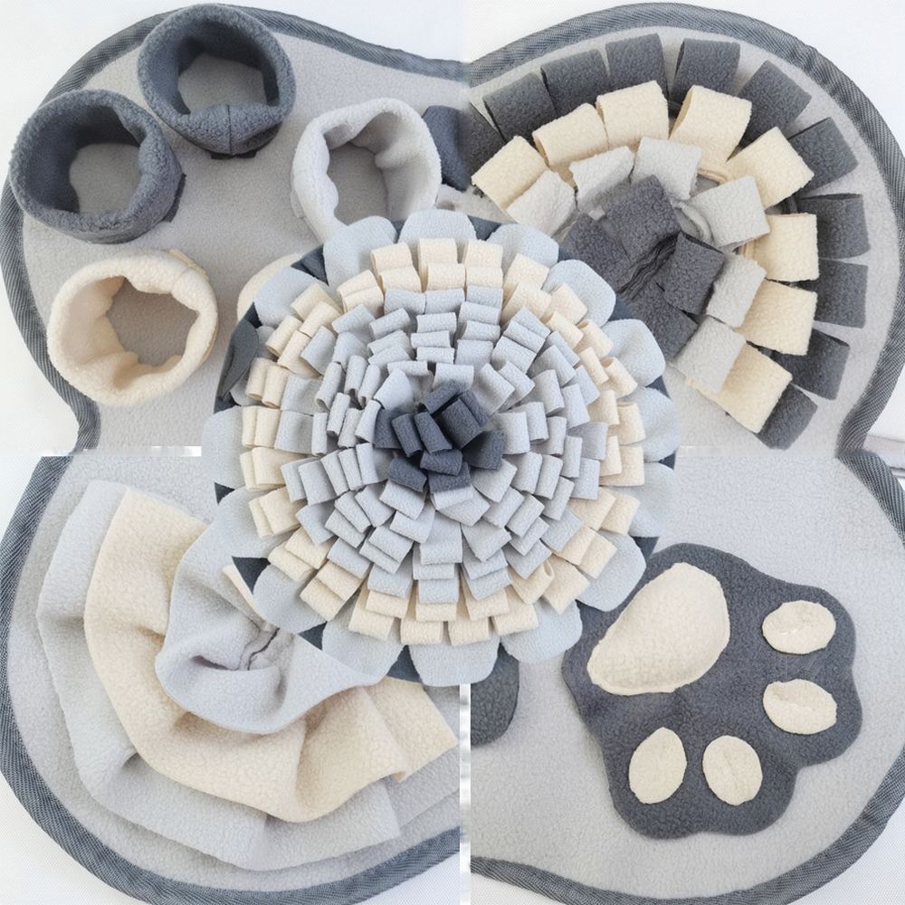 Dog Snuffle Mat Bone Design Pe - Dog Puzzle Feeder Toy recension och pris