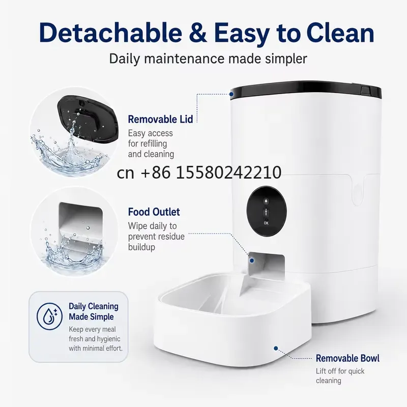 2026 hot 4L WiFi Smart Automat - Pet Feeders recension och pris