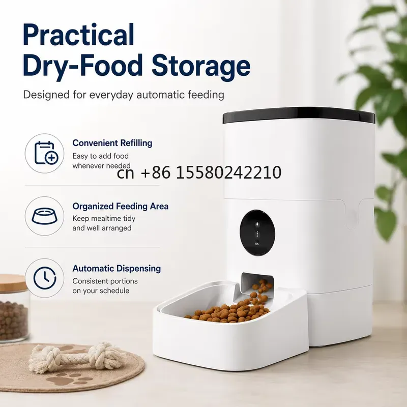 2026 hot 4L WiFi Smart Automat - Pet Feeders recension och pris