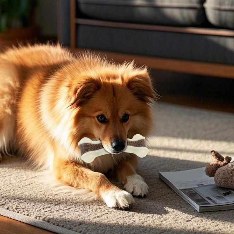 Dog Bone Toy Interactive Clean - Teeth Cleaning Dog Chew Bone recension och pris