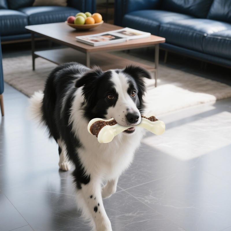 Dog Bone Toy Interactive Clean - Teeth Cleaning Dog Chew Bone recension och pris