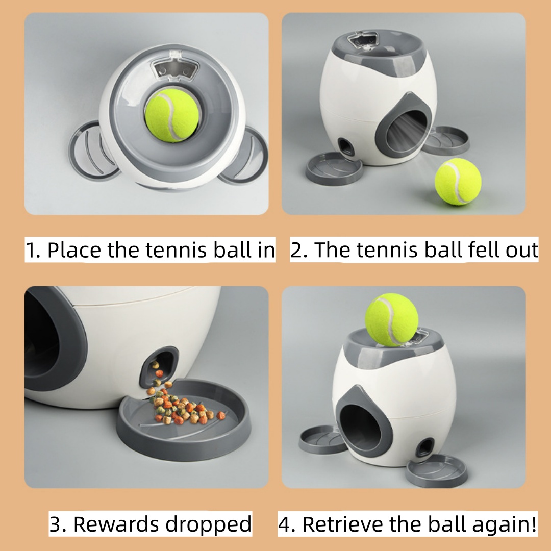 Interactive Tennis Ball Toy fo - Dog Puzzle Feeder Toy recension och pris