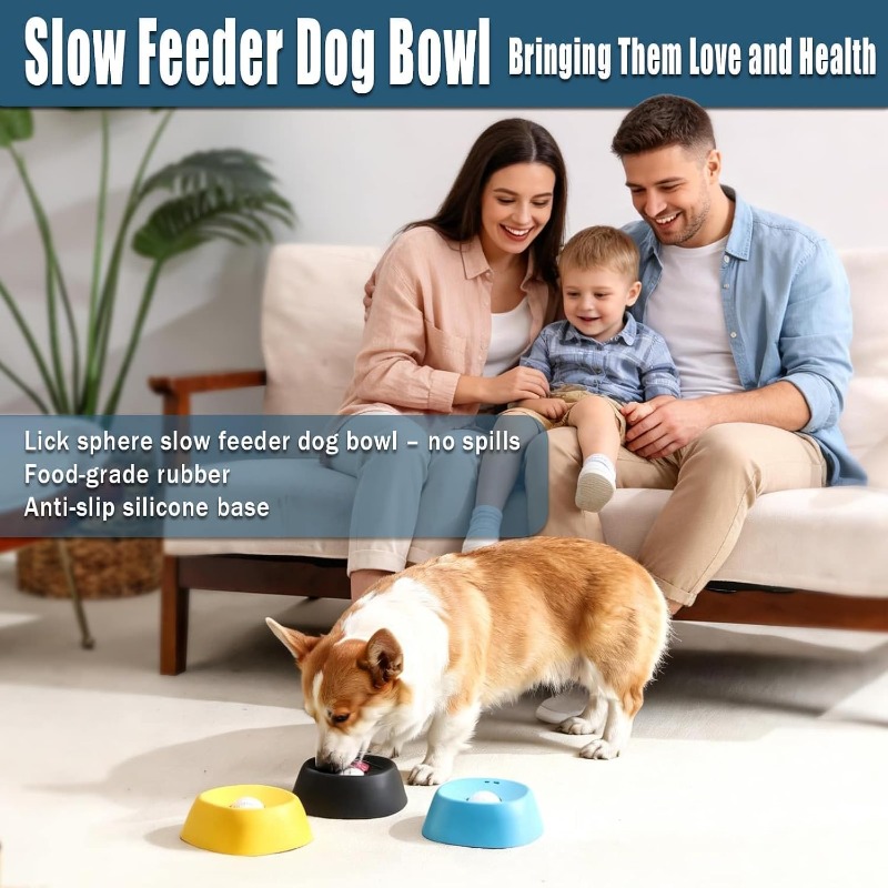 Slow-feeding Ball for Dogs, A  - Dog Puzzle Feeder Toy recension och pris