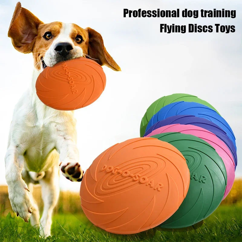 G Large Dog Golden Fur Pet Fly - Flying Disc Dog Training Toy recension och pris
