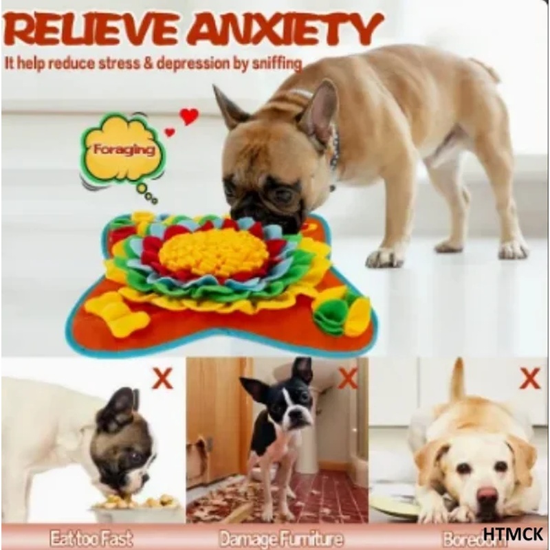 Dog Snuffle Mat Interactive Fe - Dog Puzzle Feeder Toy recension och pris