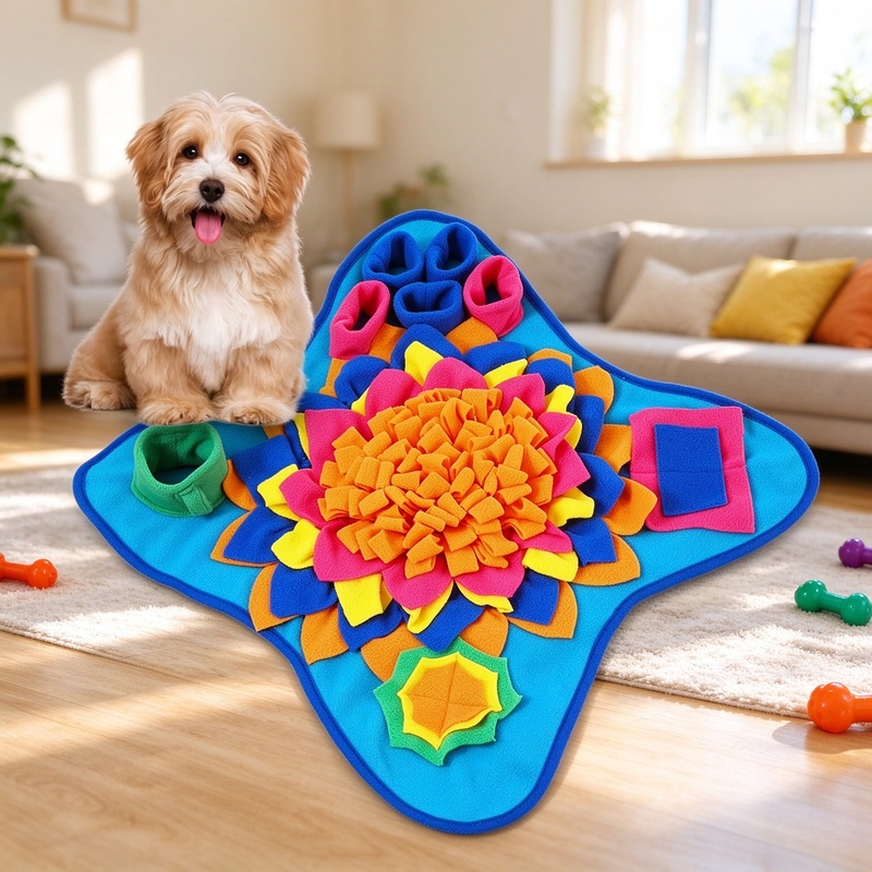 Dog Snuffle Mat Interactive Fe - Dog Puzzle Feeder Toy recension och pris