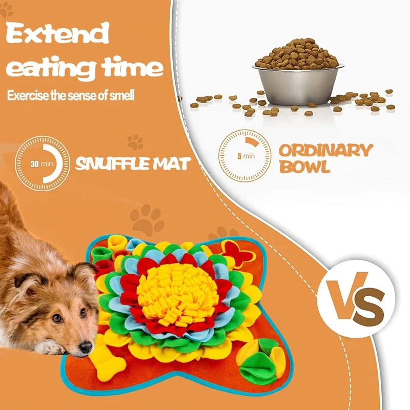 Dog Snuffle Mat Interactive Fe - Dog Puzzle Feeder Toy recension och pris