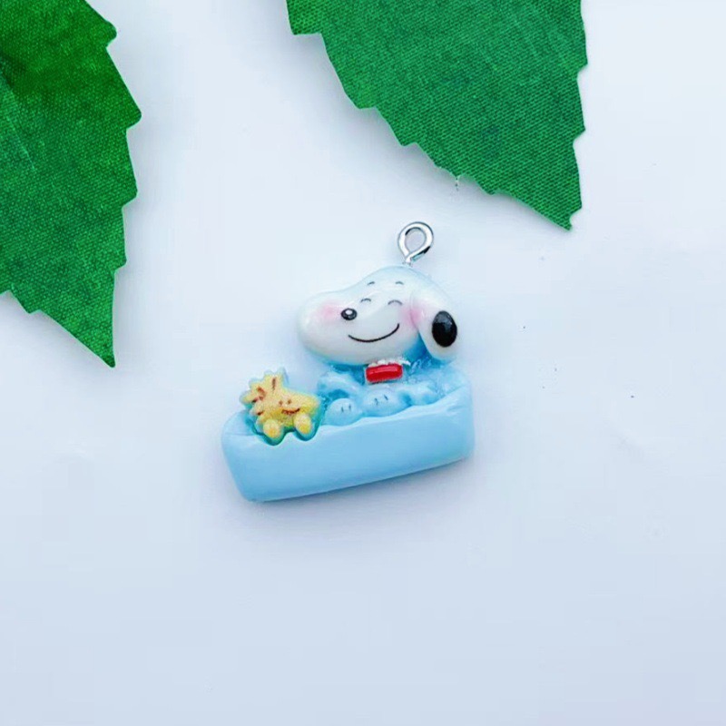 12pcs resin cartoon dog pendan - Dog Toys recension och pris