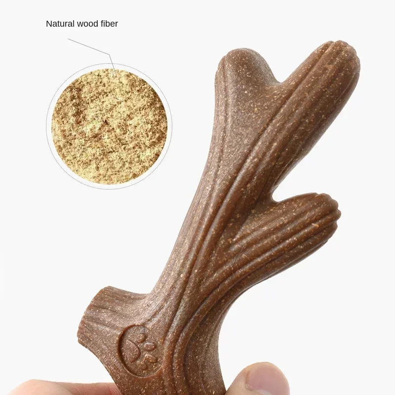 Pine Wood Deer Antlers Dog Che - Indestructible Dog Chew Toy recension och pris