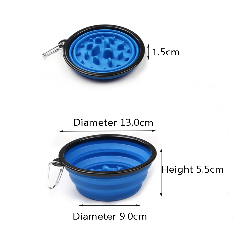 350 1000ml Travel Foldable Pet - Pet Feeders recension och pris