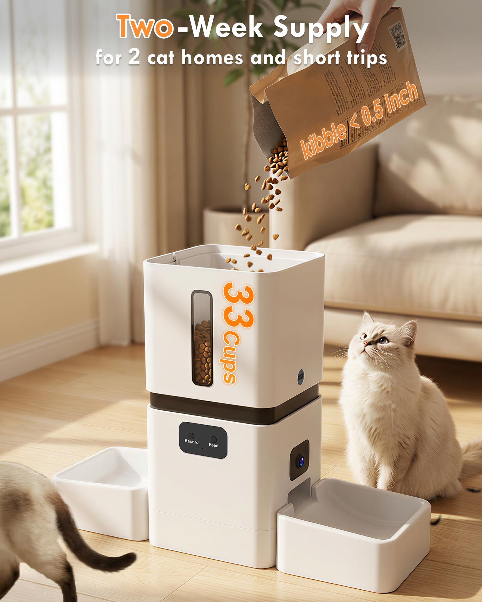 5GHz WiFi 8L Smart Automatic P - Pet Feeders recension och pris
