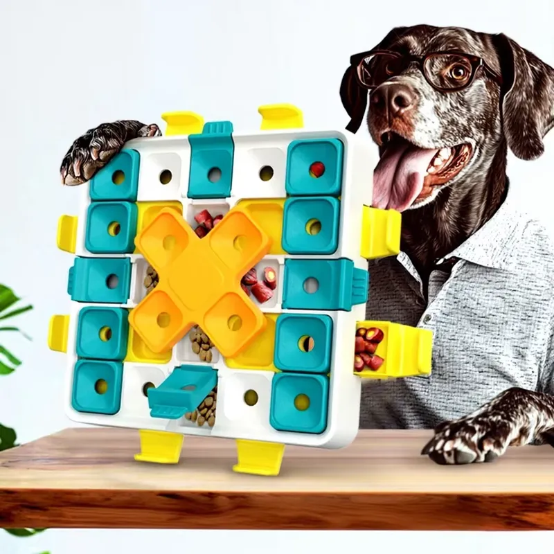 for ABS Modern Cute Educationa - Dog Puzzle Feeder Toy recension och pris