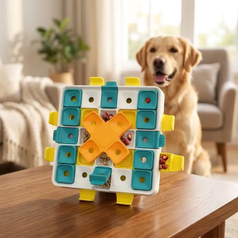 for ABS Modern Cute Educationa - Dog Puzzle Feeder Toy recension och pris