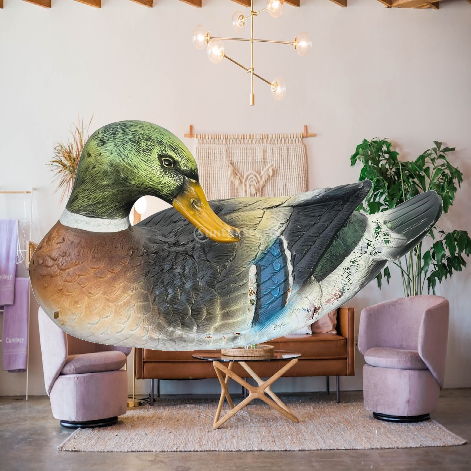 Resin Duck Figurine Outdoor Po - Aquarium recension och pris